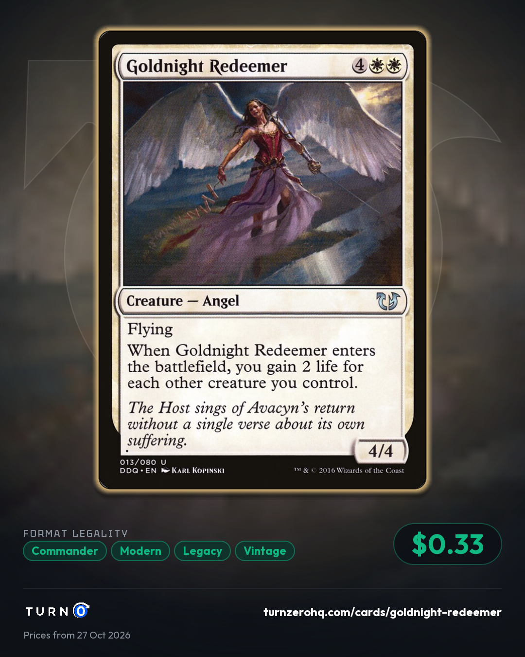 Shareable picture of Goldnight Redeemer