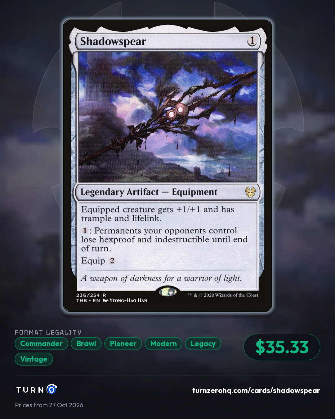 Shareable picture of Shadowspear