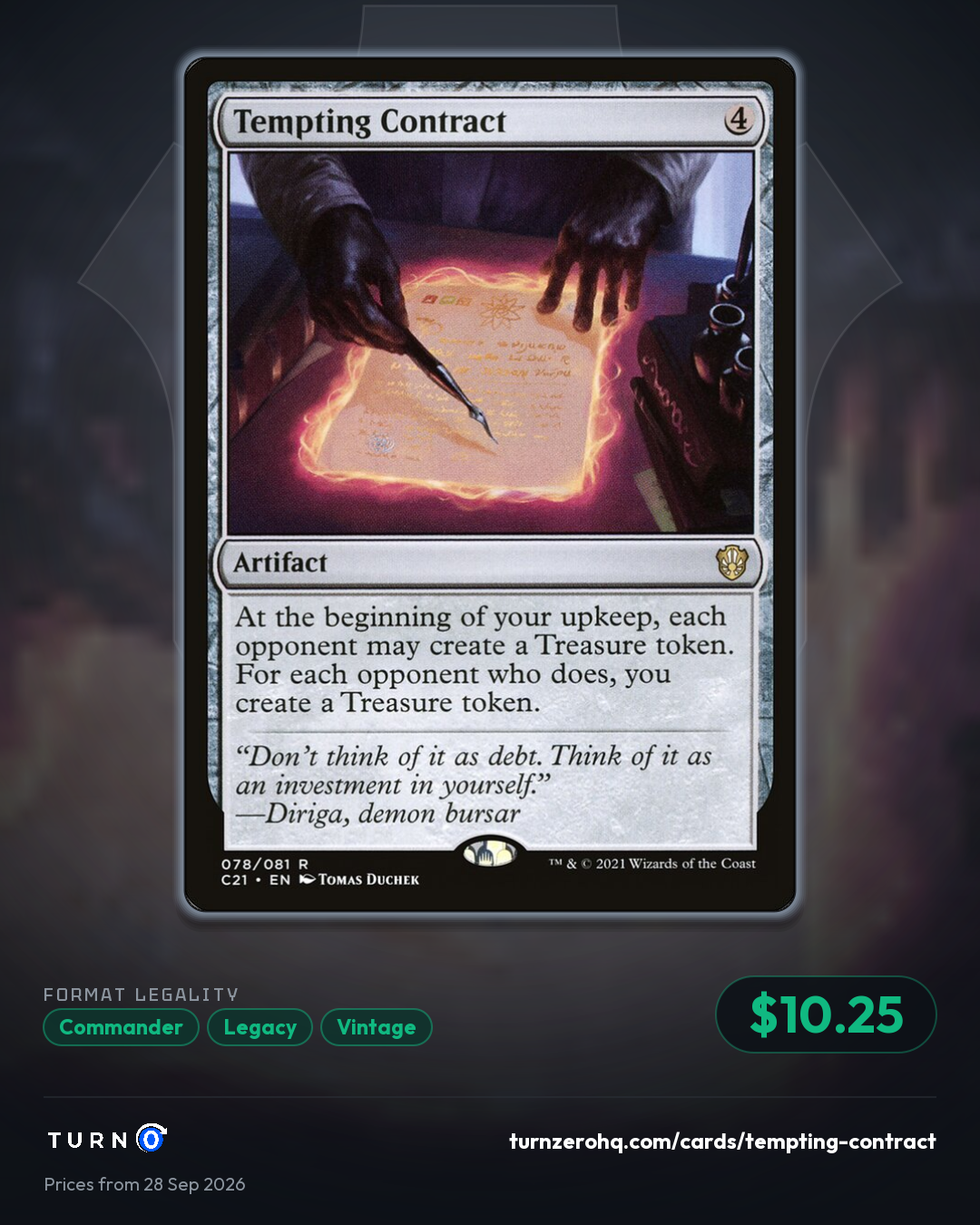 Shareable picture of Tempting Contract