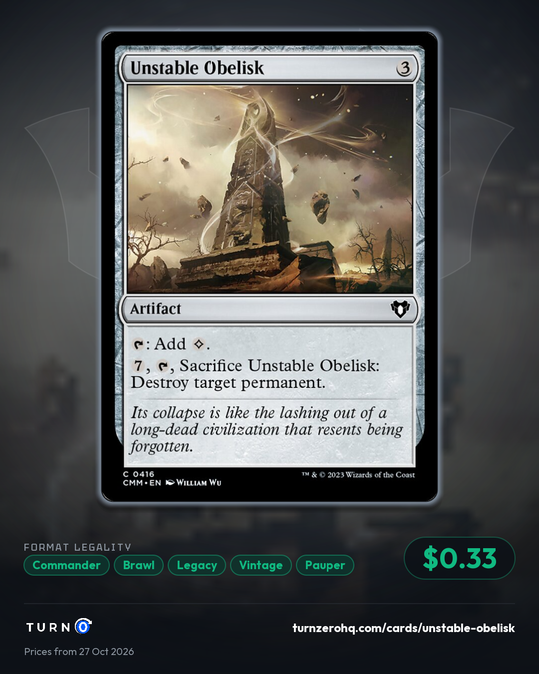 Shareable picture of Unstable Obelisk