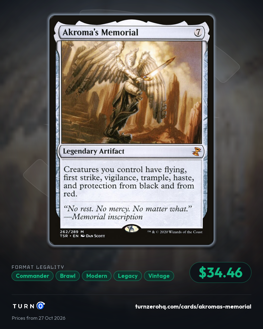 Shareable picture of Akroma's Memorial