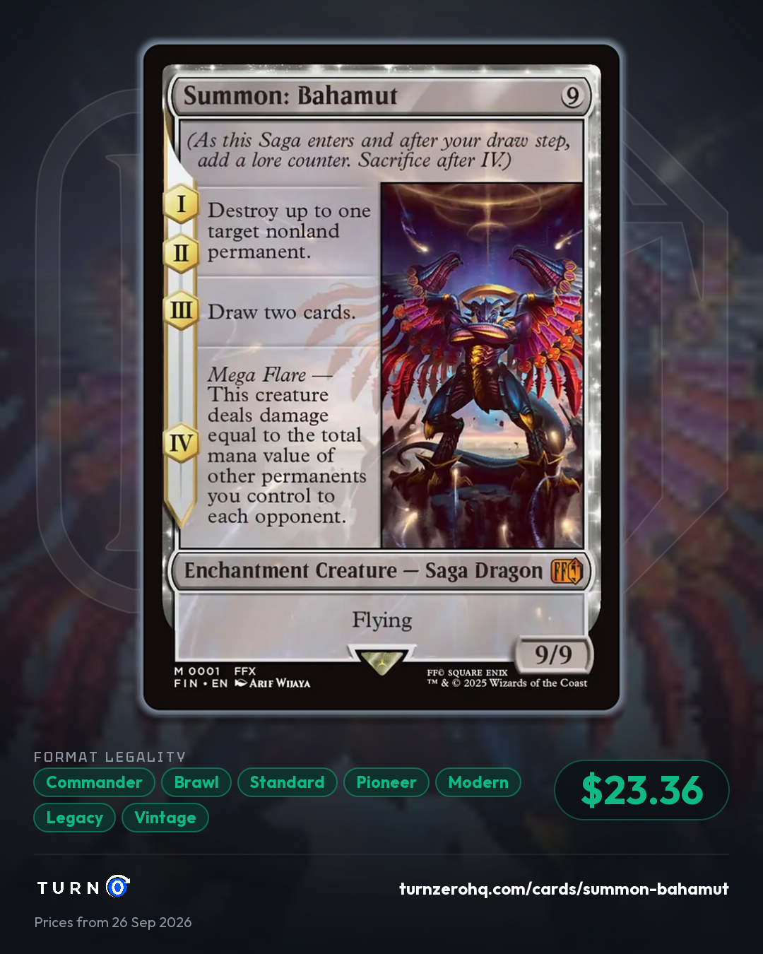 Shareable picture of Summon: Bahamut