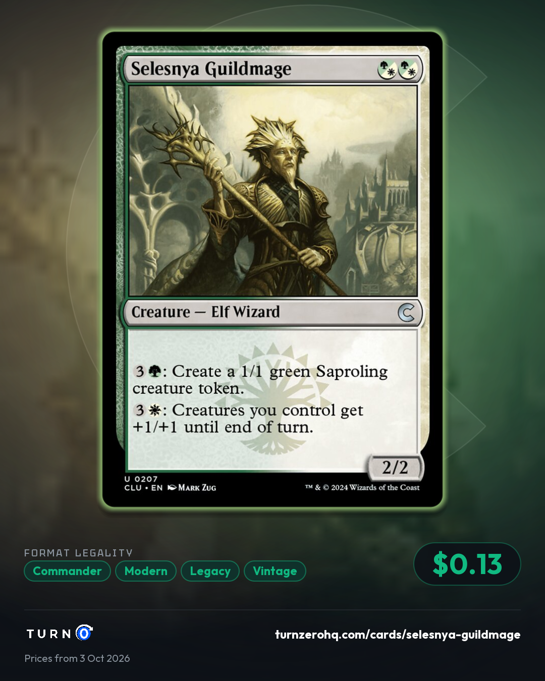 Shareable picture of Selesnya Guildmage