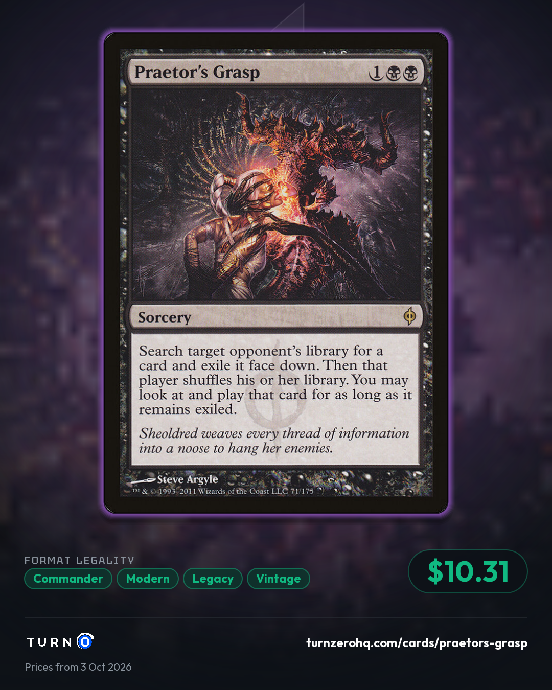 Shareable picture of Praetor's Grasp