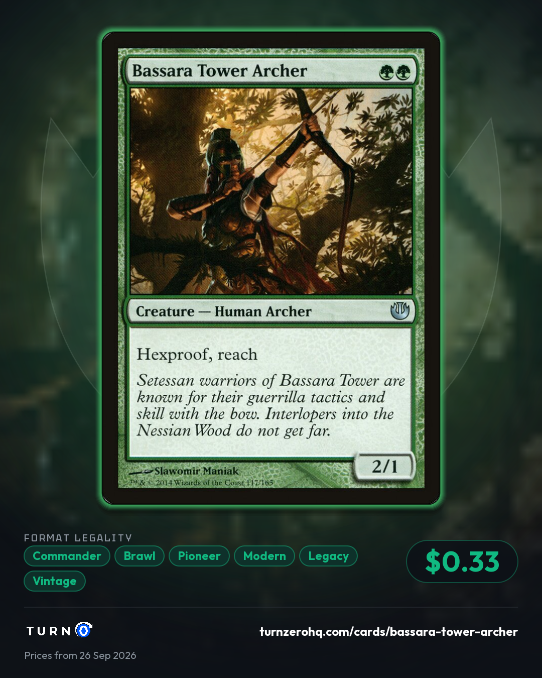 Shareable picture of Bassara Tower Archer