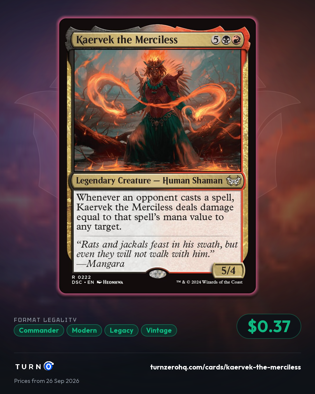 Shareable picture of Kaervek the Merciless