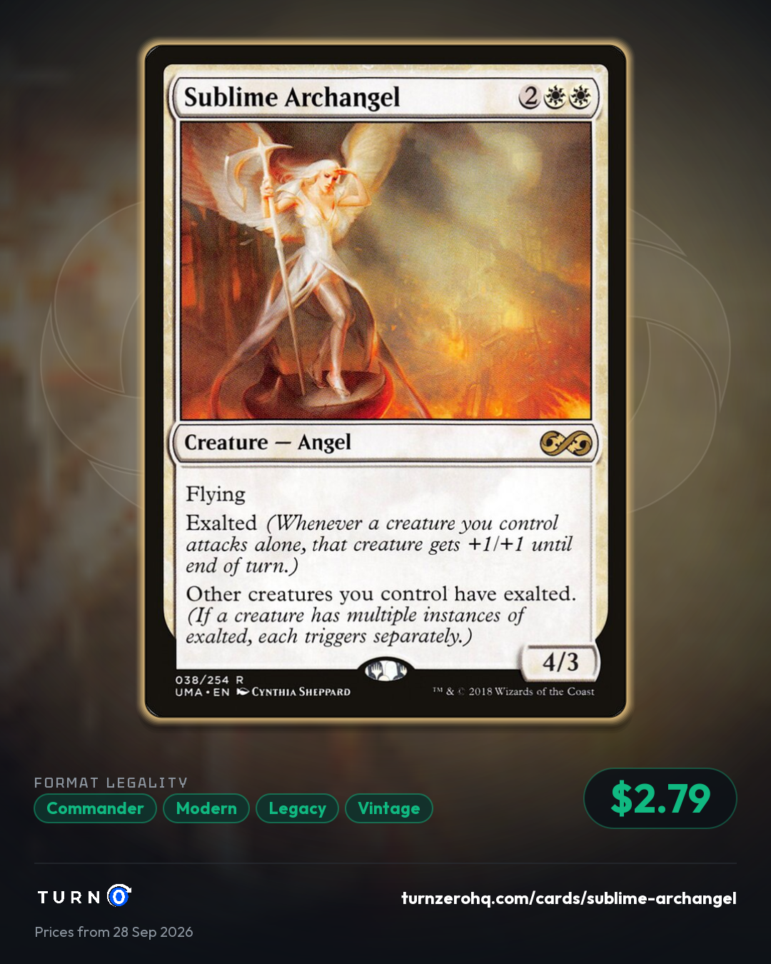 Shareable picture of Sublime Archangel
