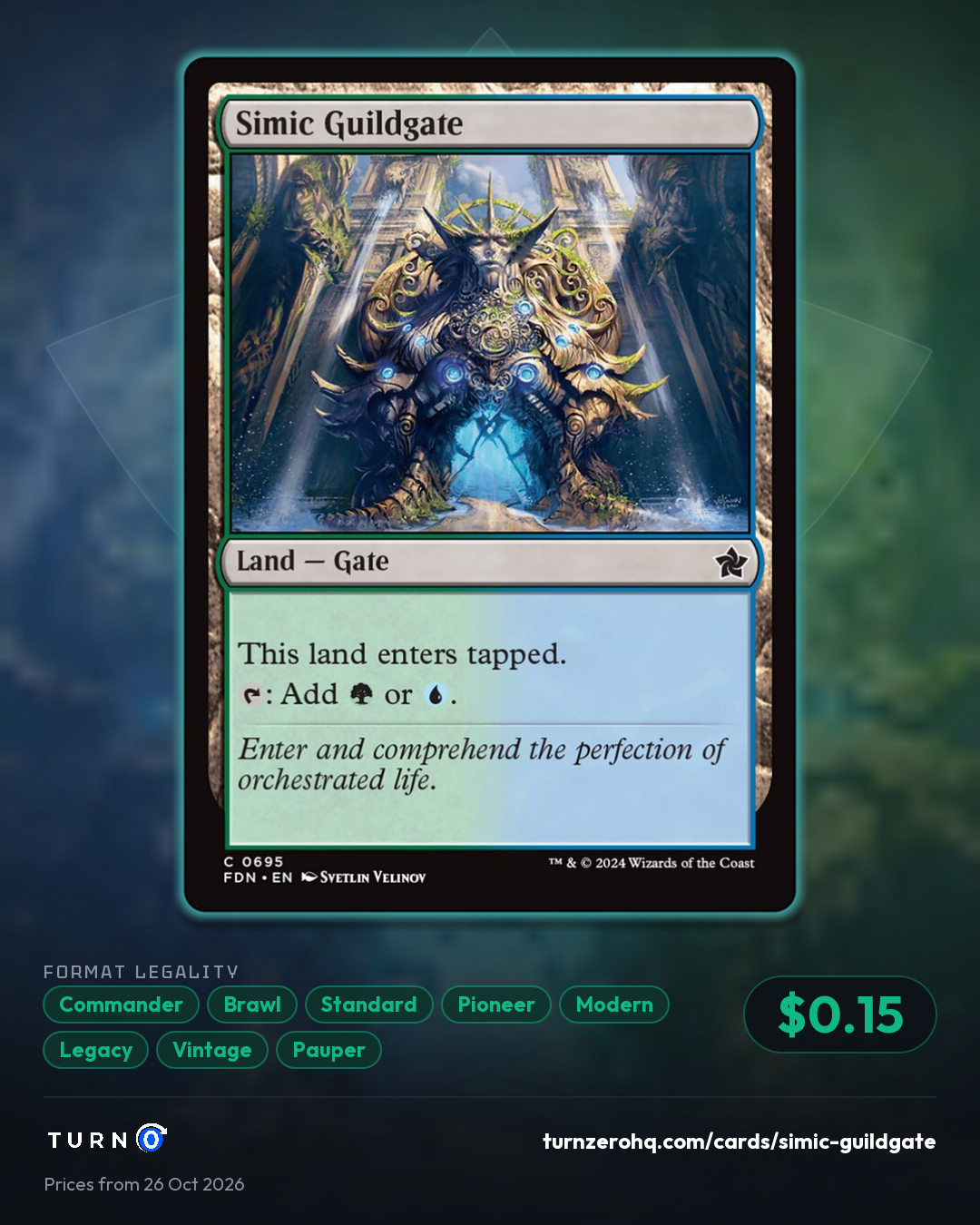 Shareable picture of Simic Guildgate