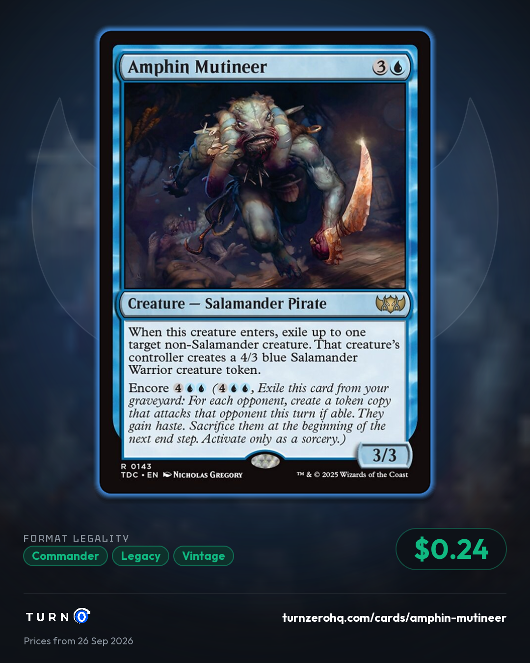Shareable picture of Amphin Mutineer