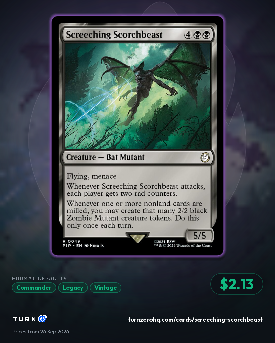 Shareable picture of Screeching Scorchbeast