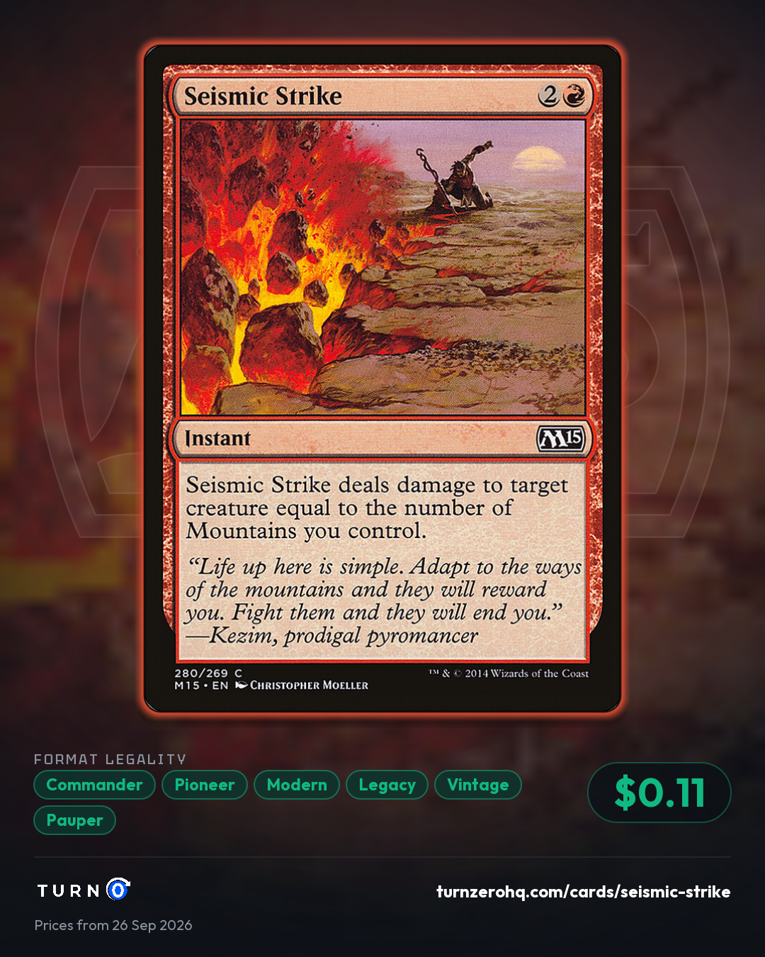 Shareable picture of Seismic Strike