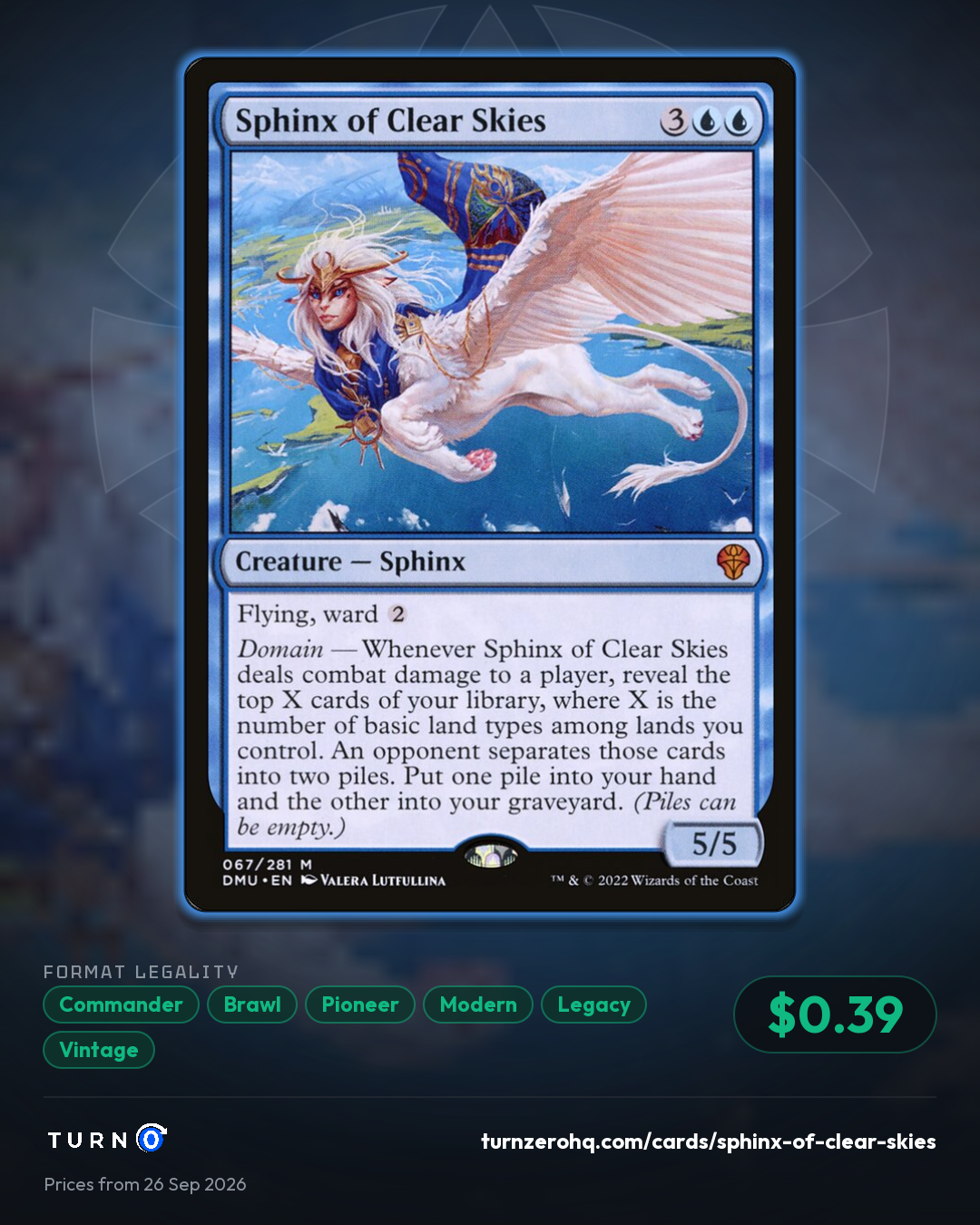 Shareable picture of Sphinx of Clear Skies