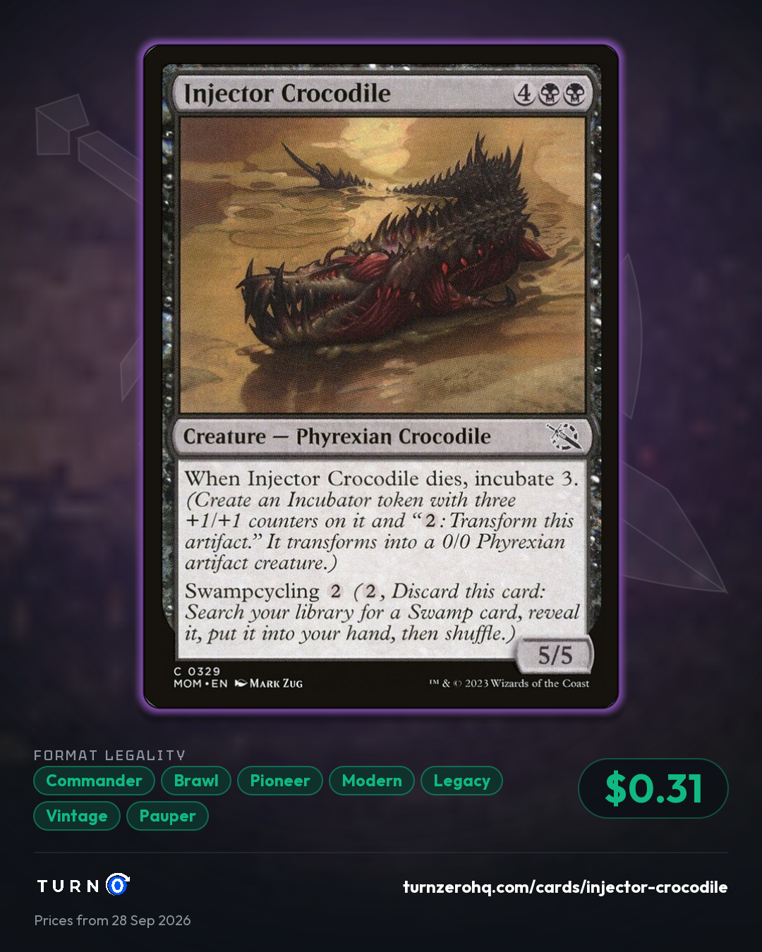 Shareable picture of Injector Crocodile