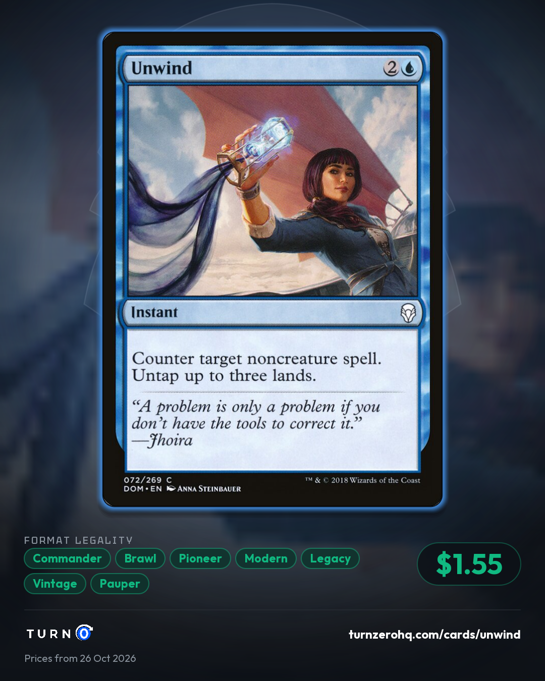 Shareable picture of Unwind