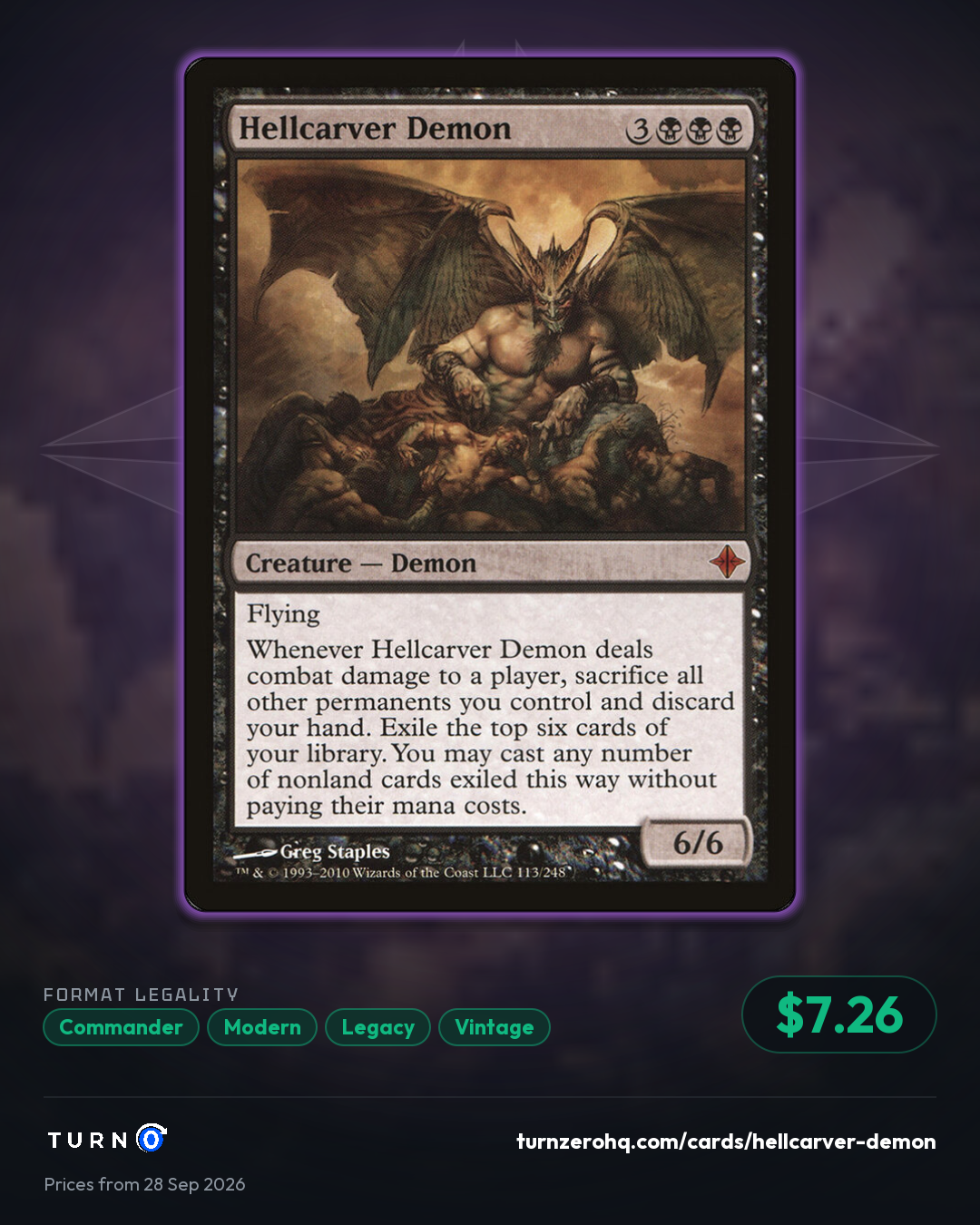 Shareable picture of Hellcarver Demon
