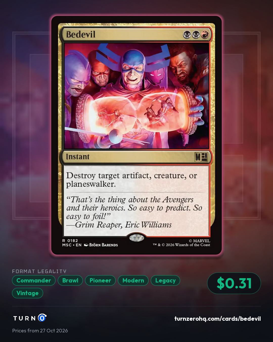 Shareable picture of Bedevil