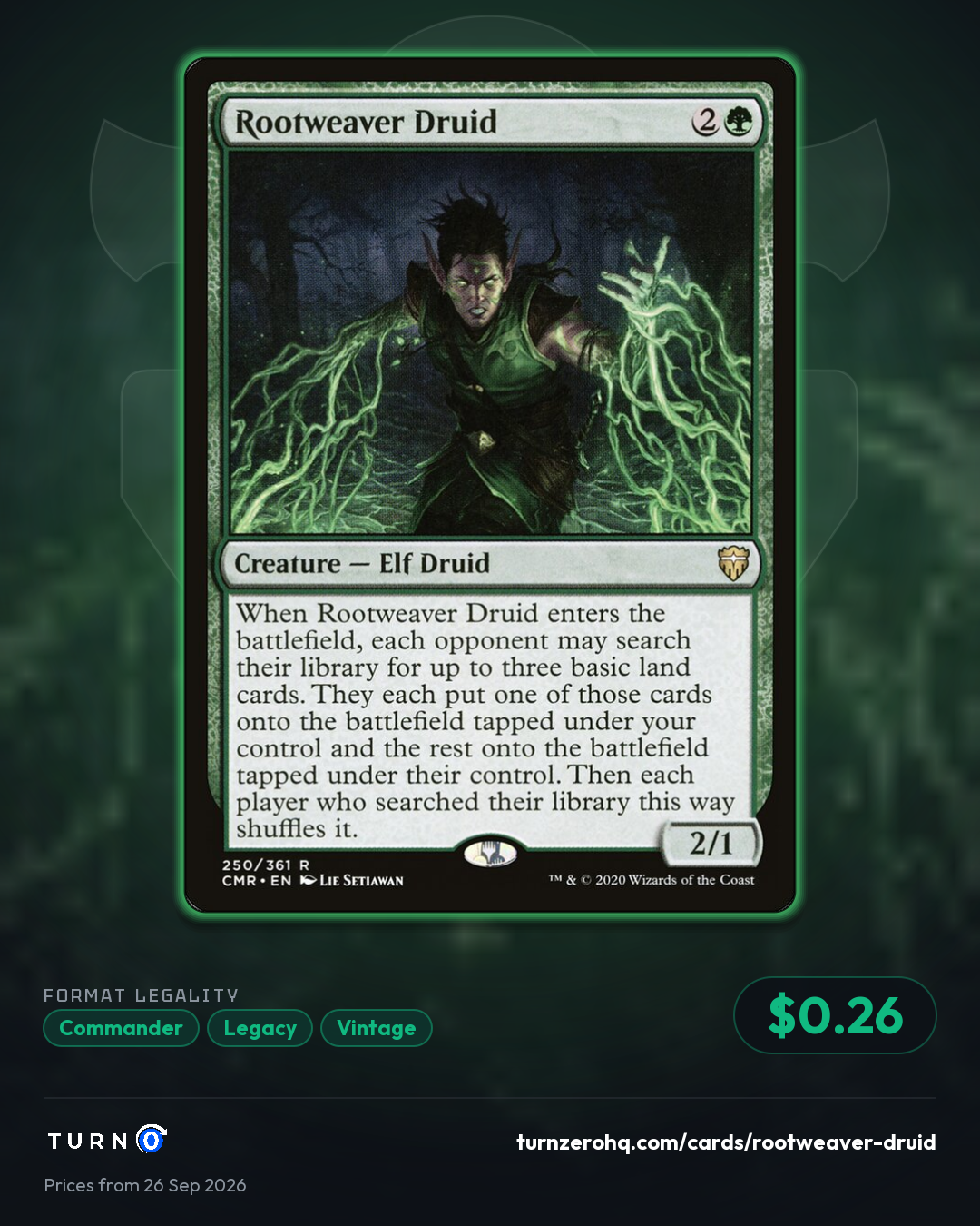 Shareable picture of Rootweaver Druid