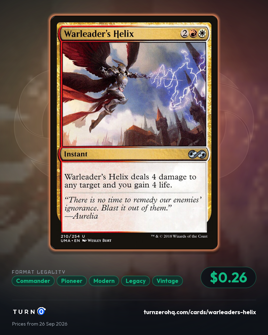 Shareable picture of Warleader's Helix