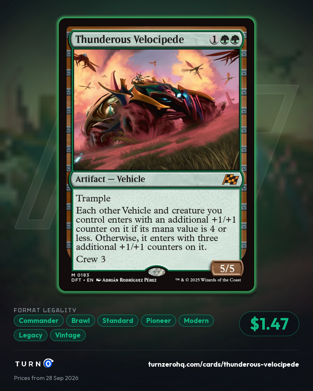 Shareable picture of Thunderous Velocipede