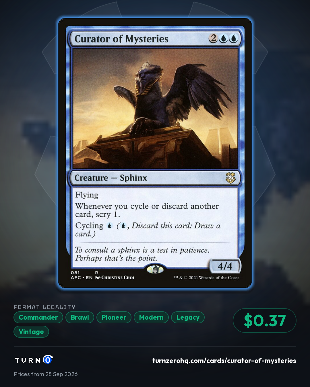 Shareable picture of Curator of Mysteries