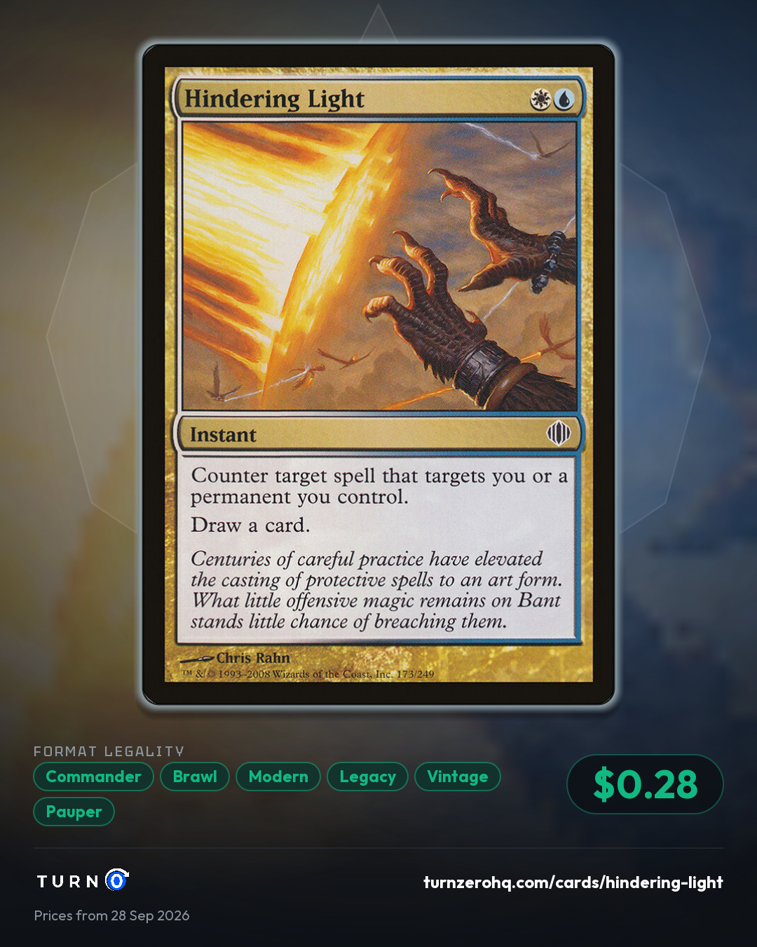 Shareable picture of Hindering Light
