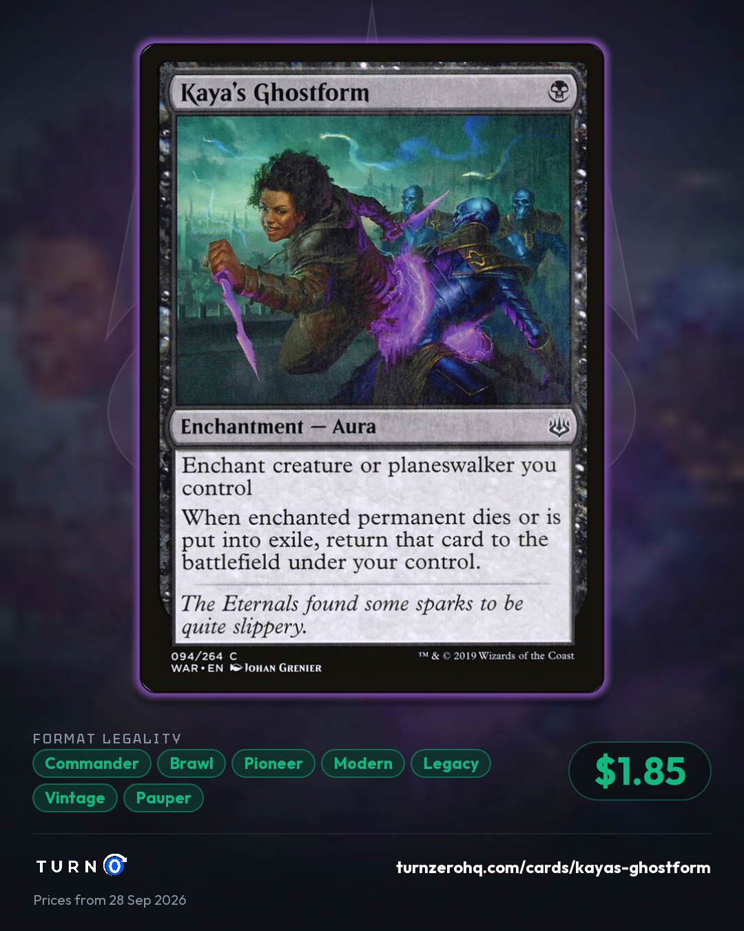 Shareable picture of Kaya's Ghostform