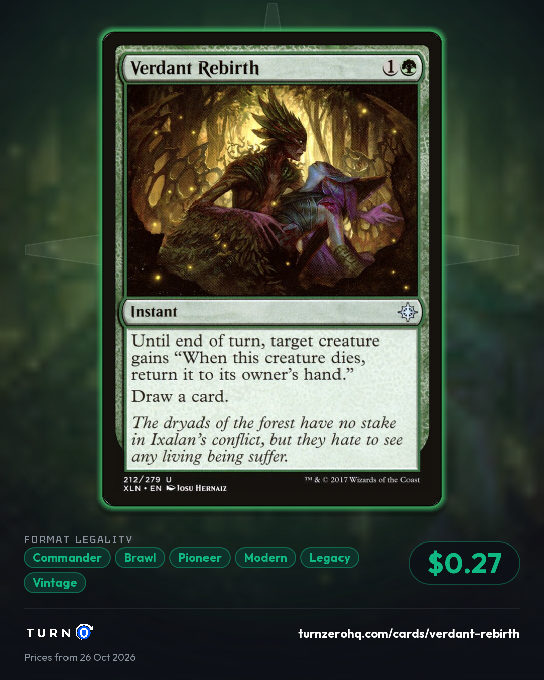 Shareable picture of Verdant Rebirth
