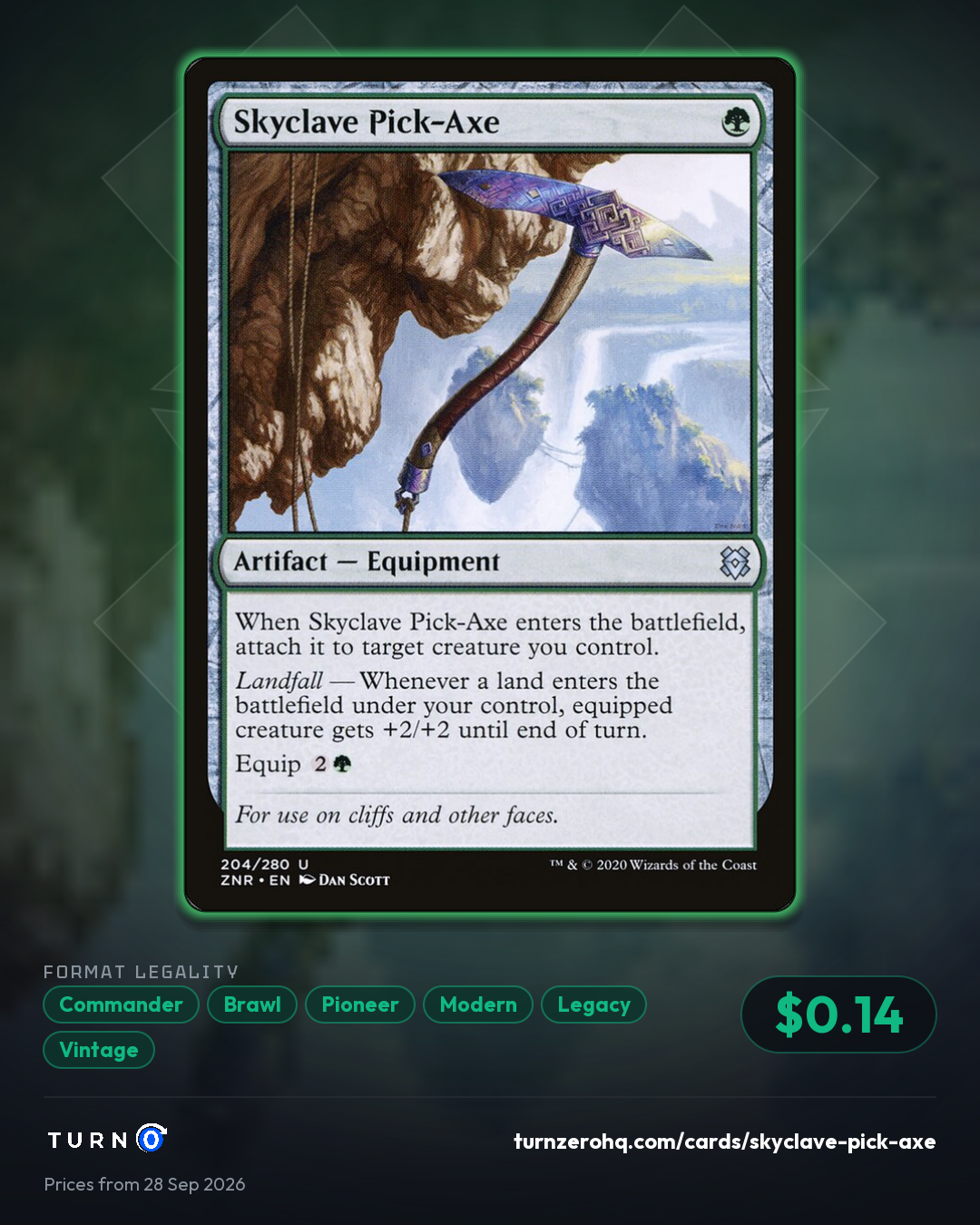Shareable picture of Skyclave Pick-Axe