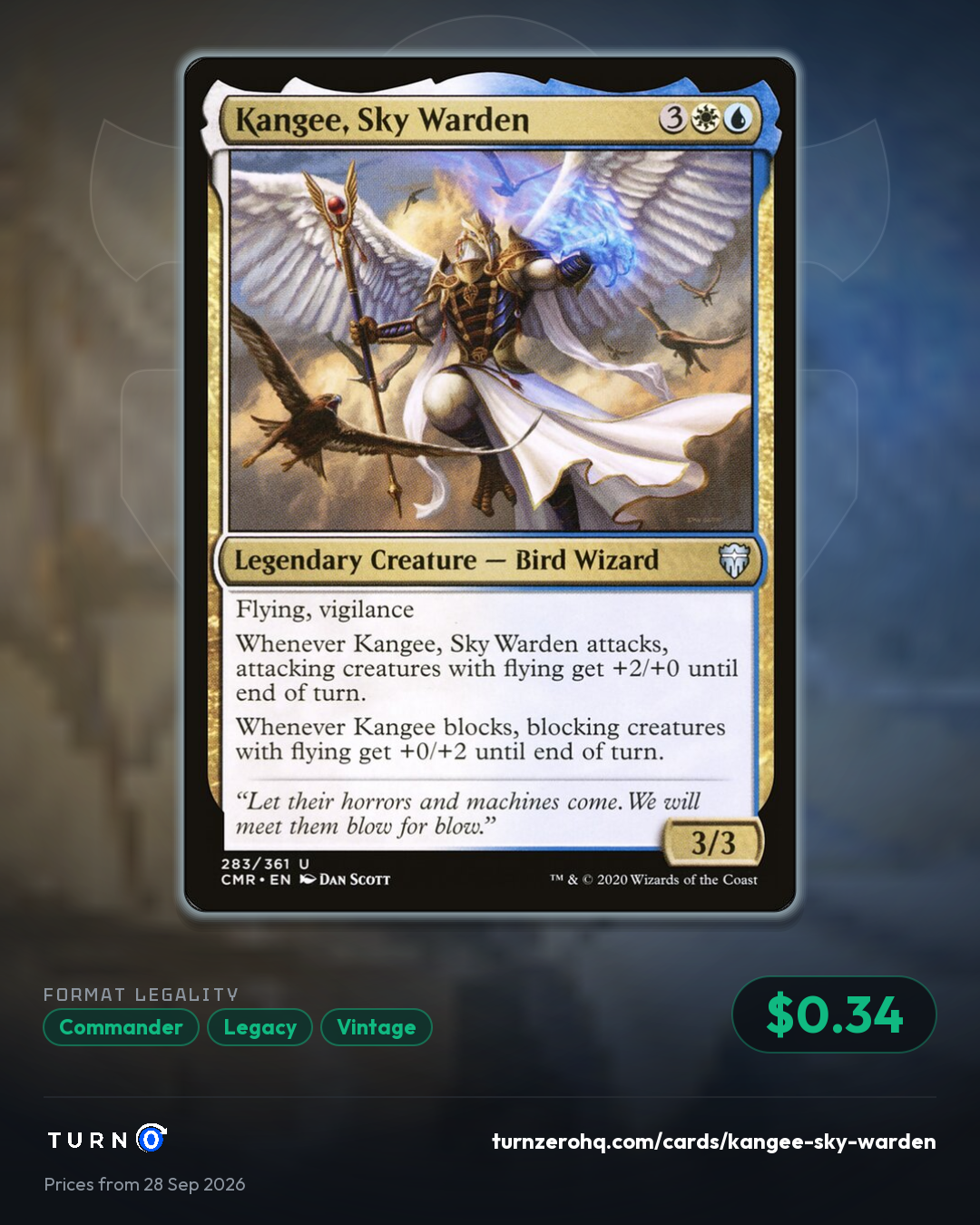 Shareable picture of Kangee, Sky Warden