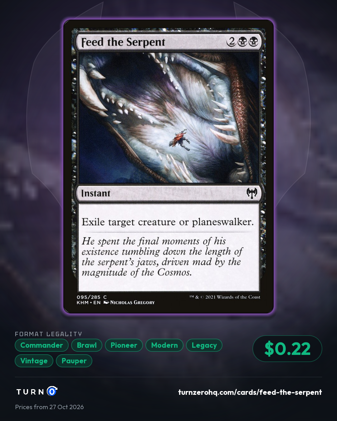 Shareable picture of Feed the Serpent