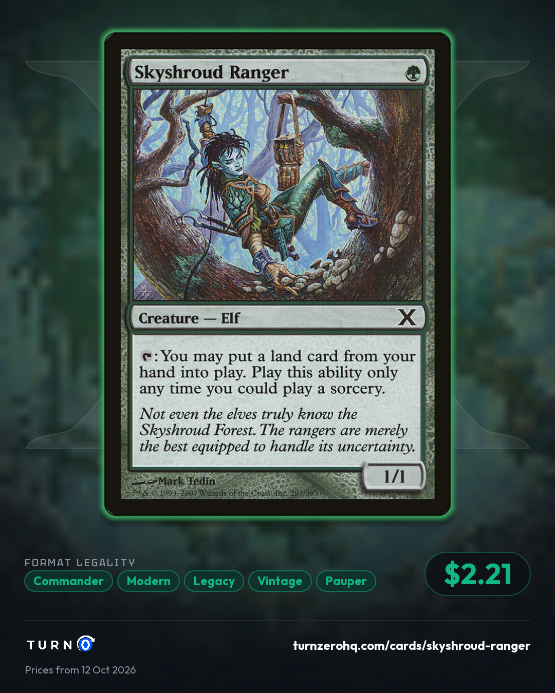 Shareable picture of Skyshroud Ranger