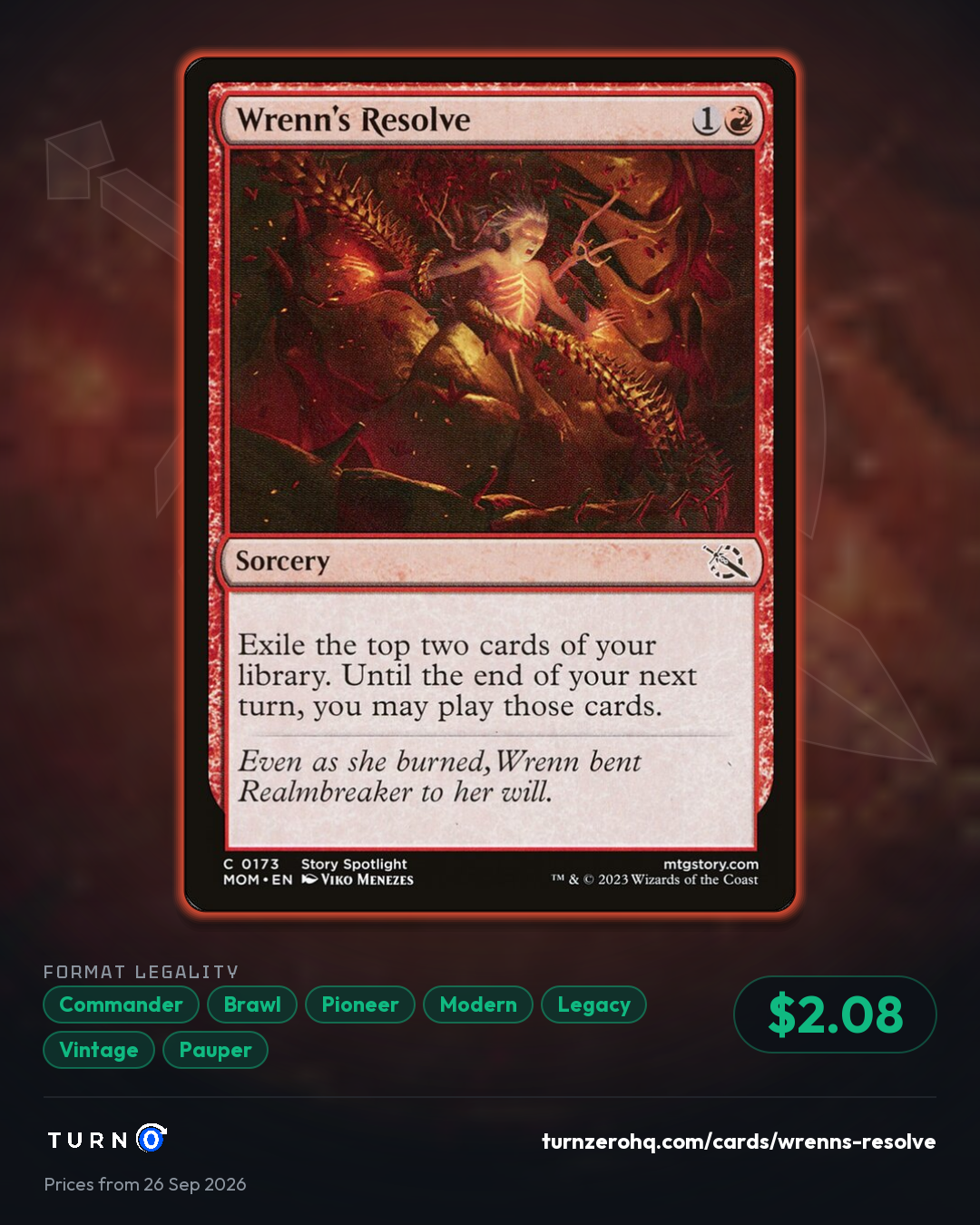 Shareable picture of Wrenn's Resolve