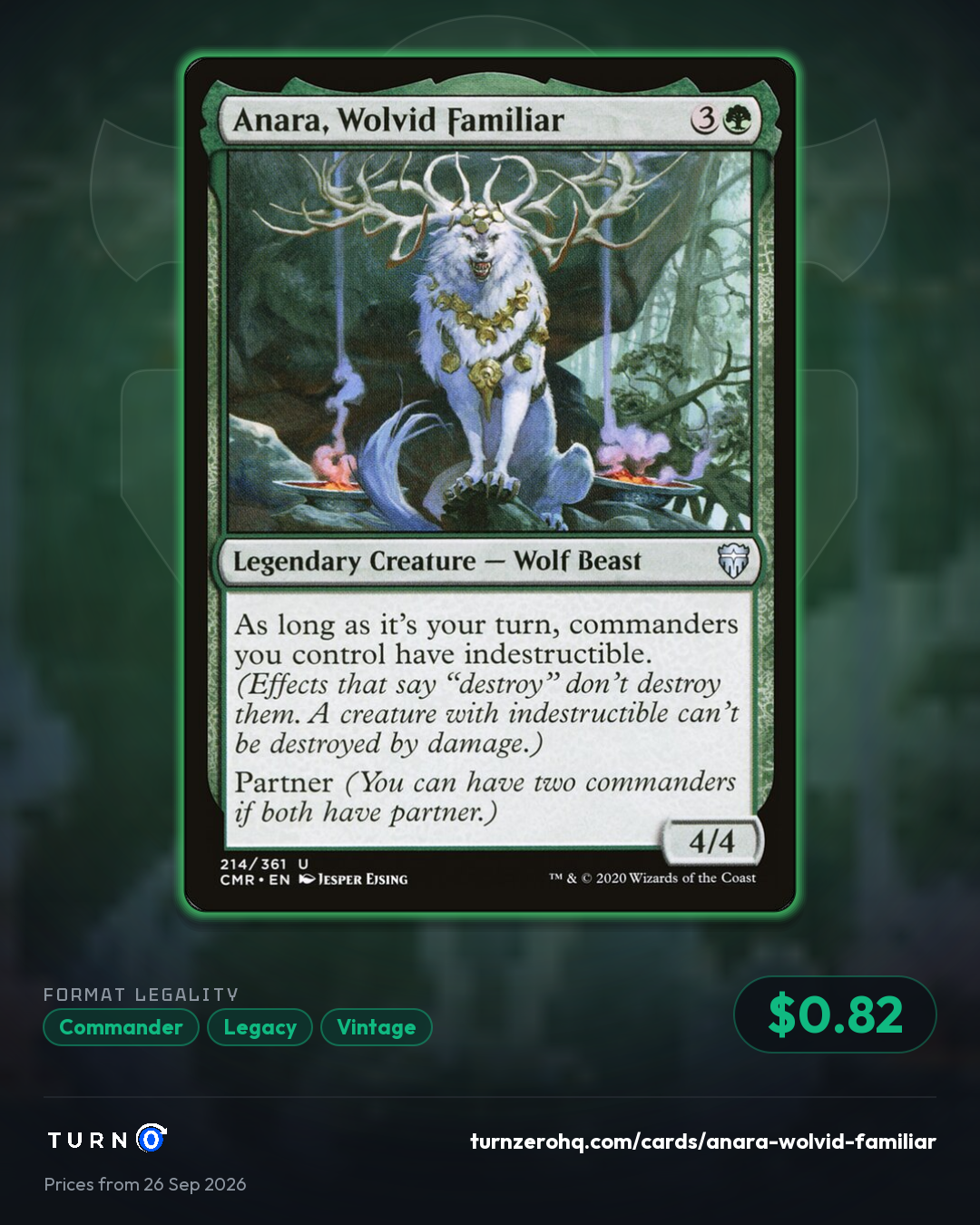 Shareable picture of Anara, Wolvid Familiar