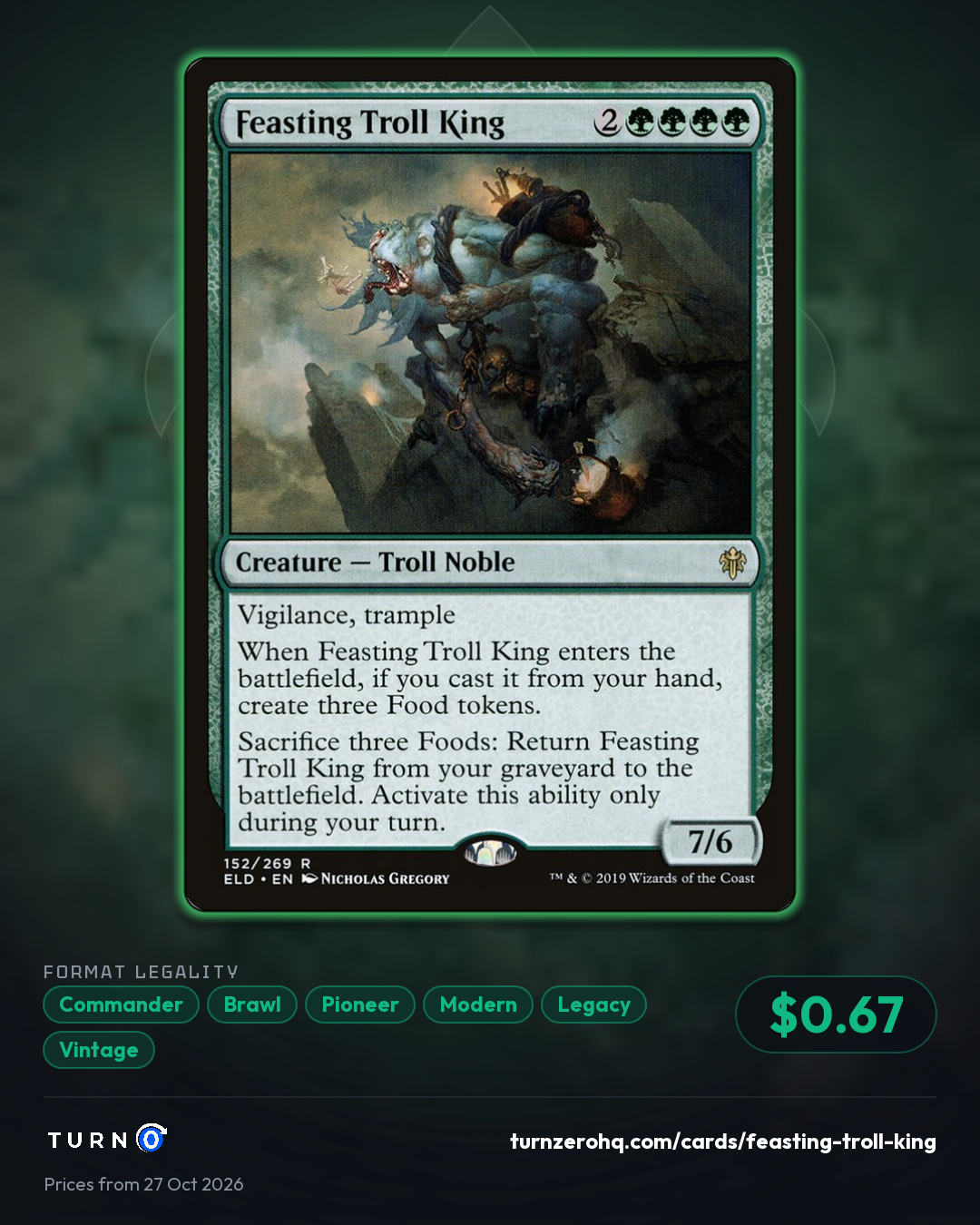 Shareable picture of Feasting Troll King
