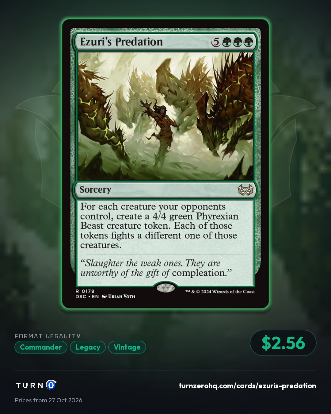 Shareable picture of Ezuri's Predation