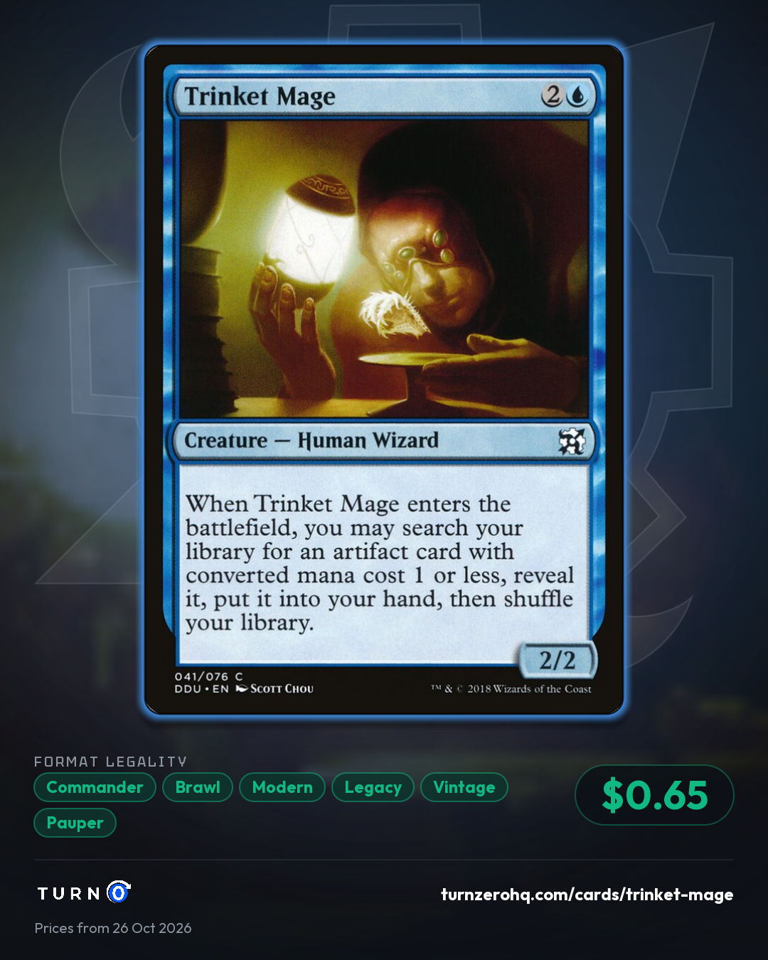 Shareable picture of Trinket Mage
