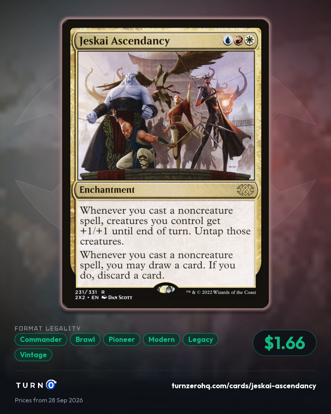 Shareable picture of Jeskai Ascendancy