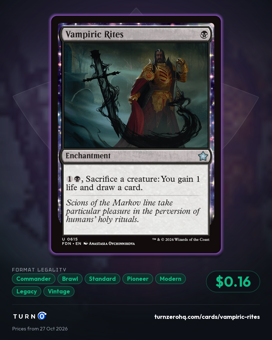 Shareable picture of Vampiric Rites