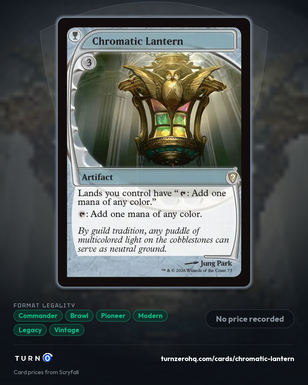 Shareable picture of Chromatic Lantern