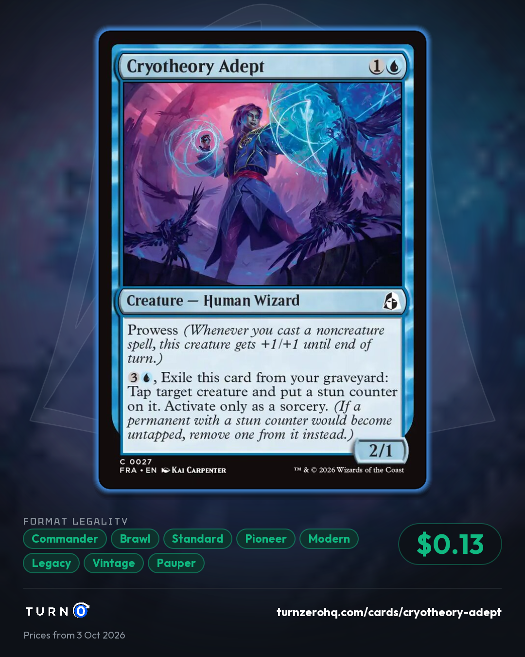 Shareable picture of Cryotheory Adept