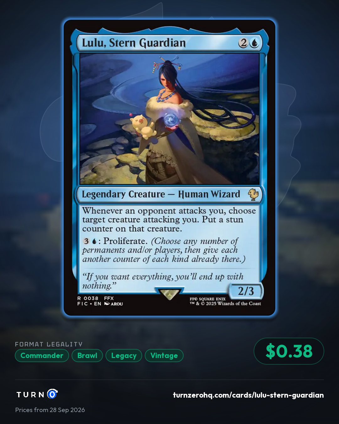 Shareable picture of Lulu, Stern Guardian