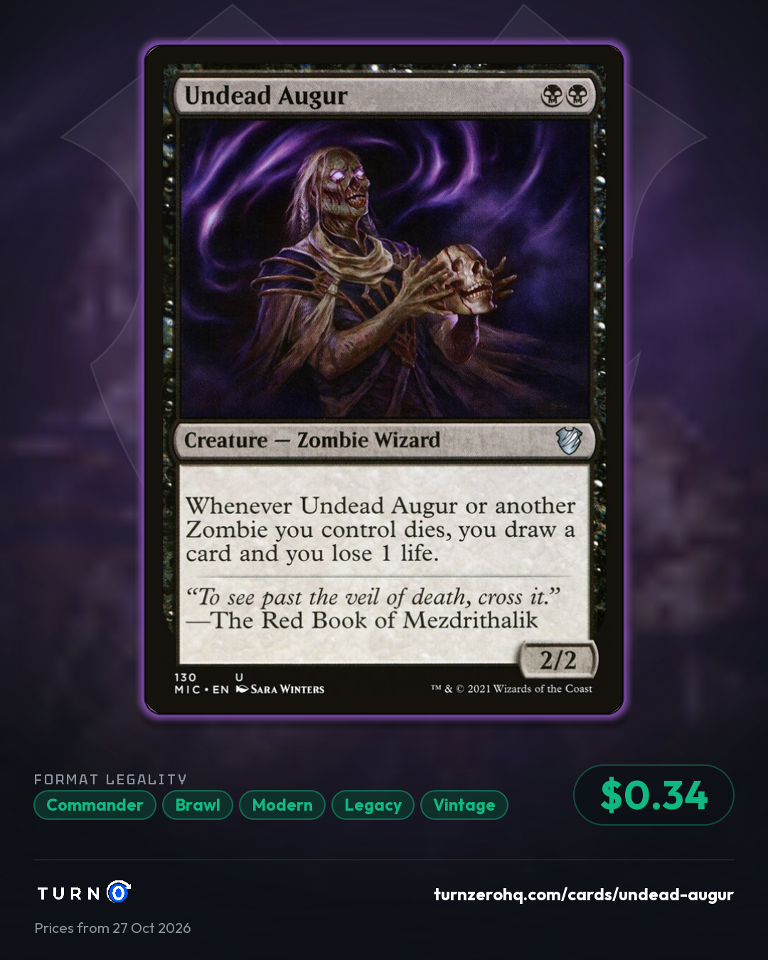 Shareable picture of Undead Augur