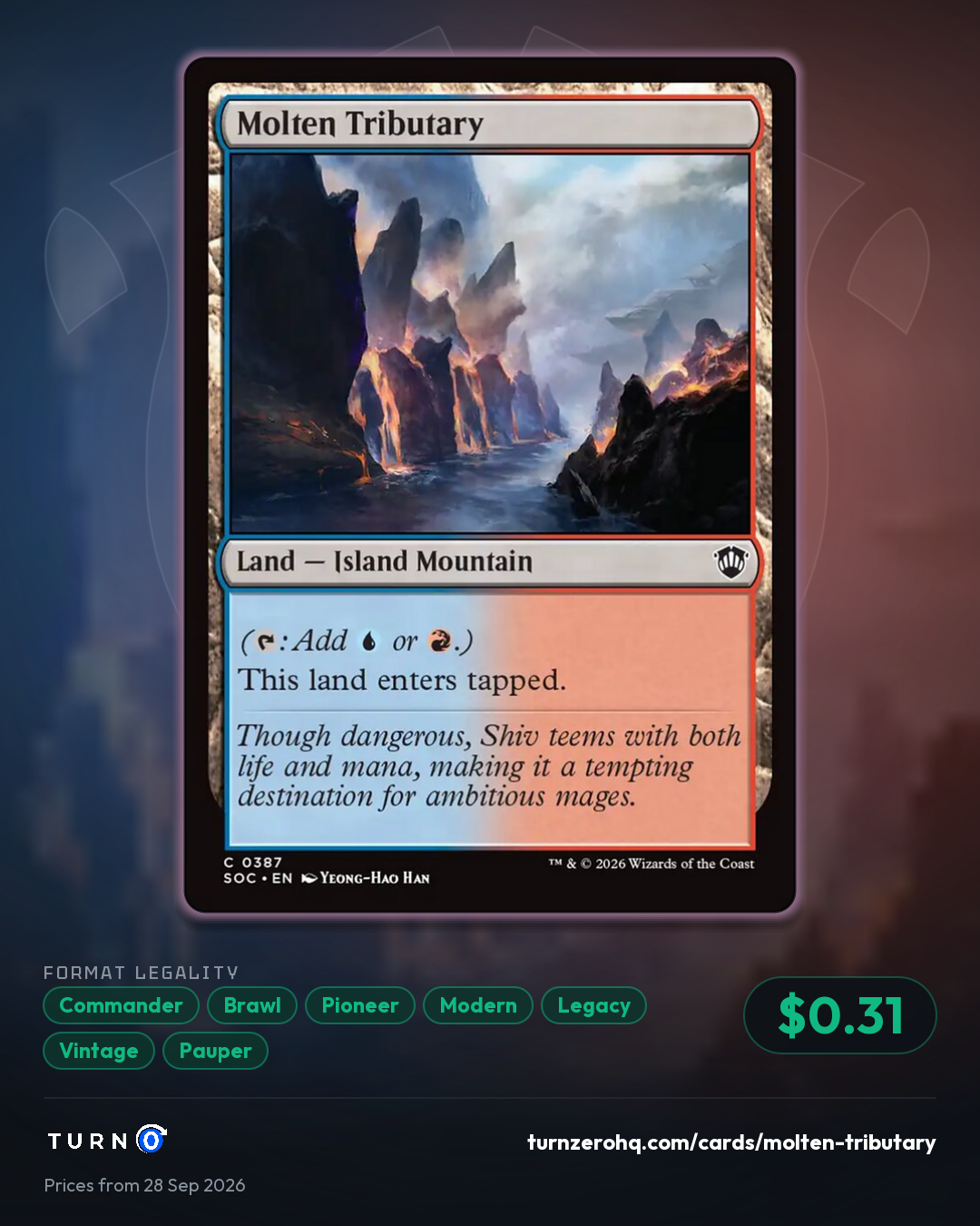 Shareable picture of Molten Tributary