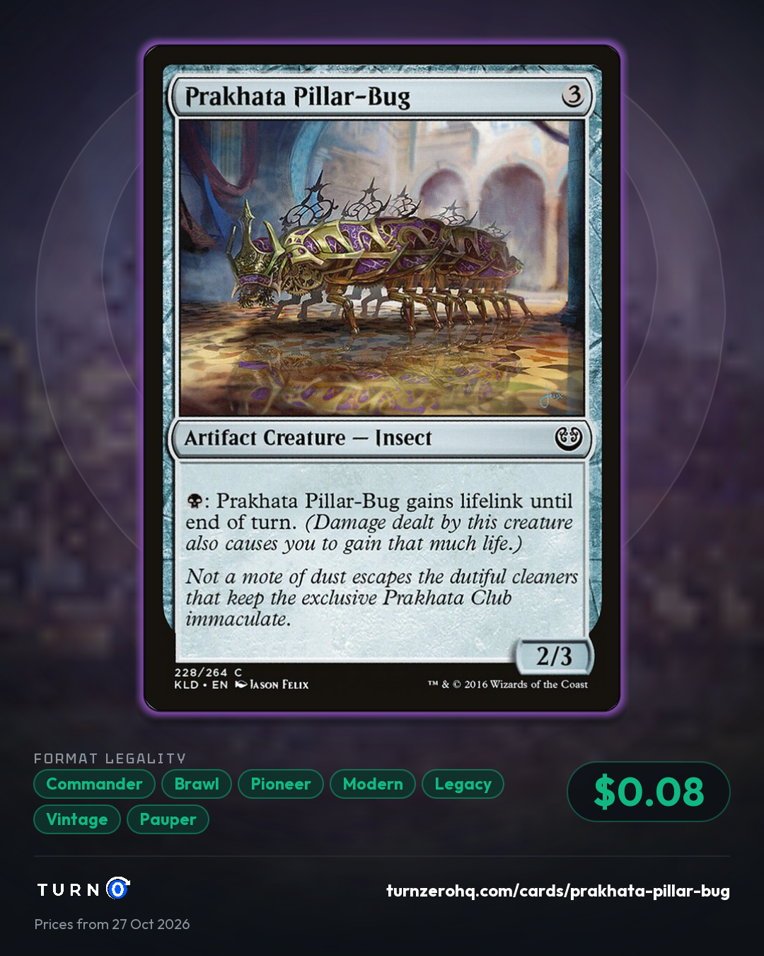 Shareable picture of Prakhata Pillar-Bug