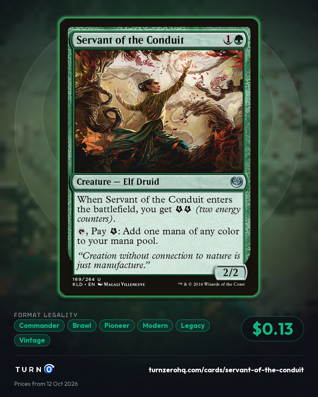 Shareable picture of Servant of the Conduit