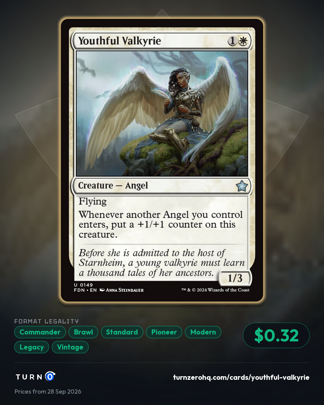 Shareable picture of Youthful Valkyrie