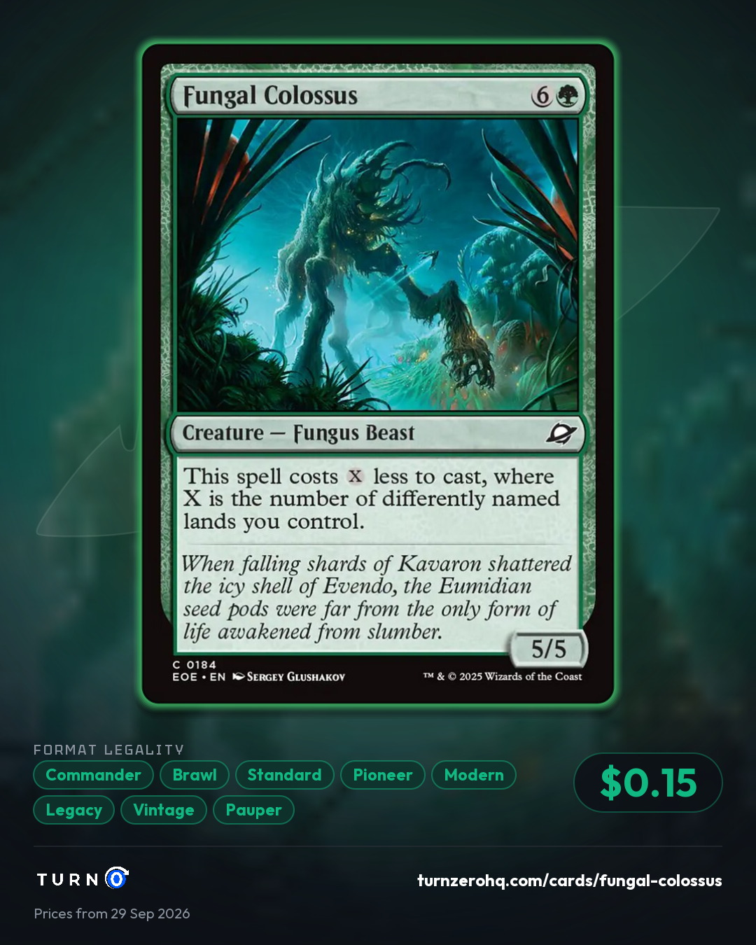 Shareable picture of Fungal Colossus