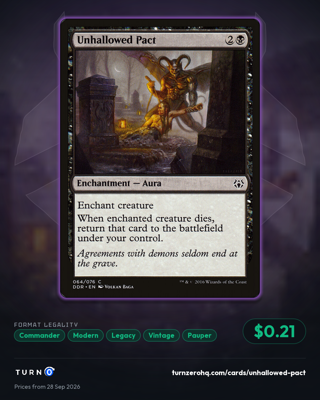 Shareable picture of Unhallowed Pact