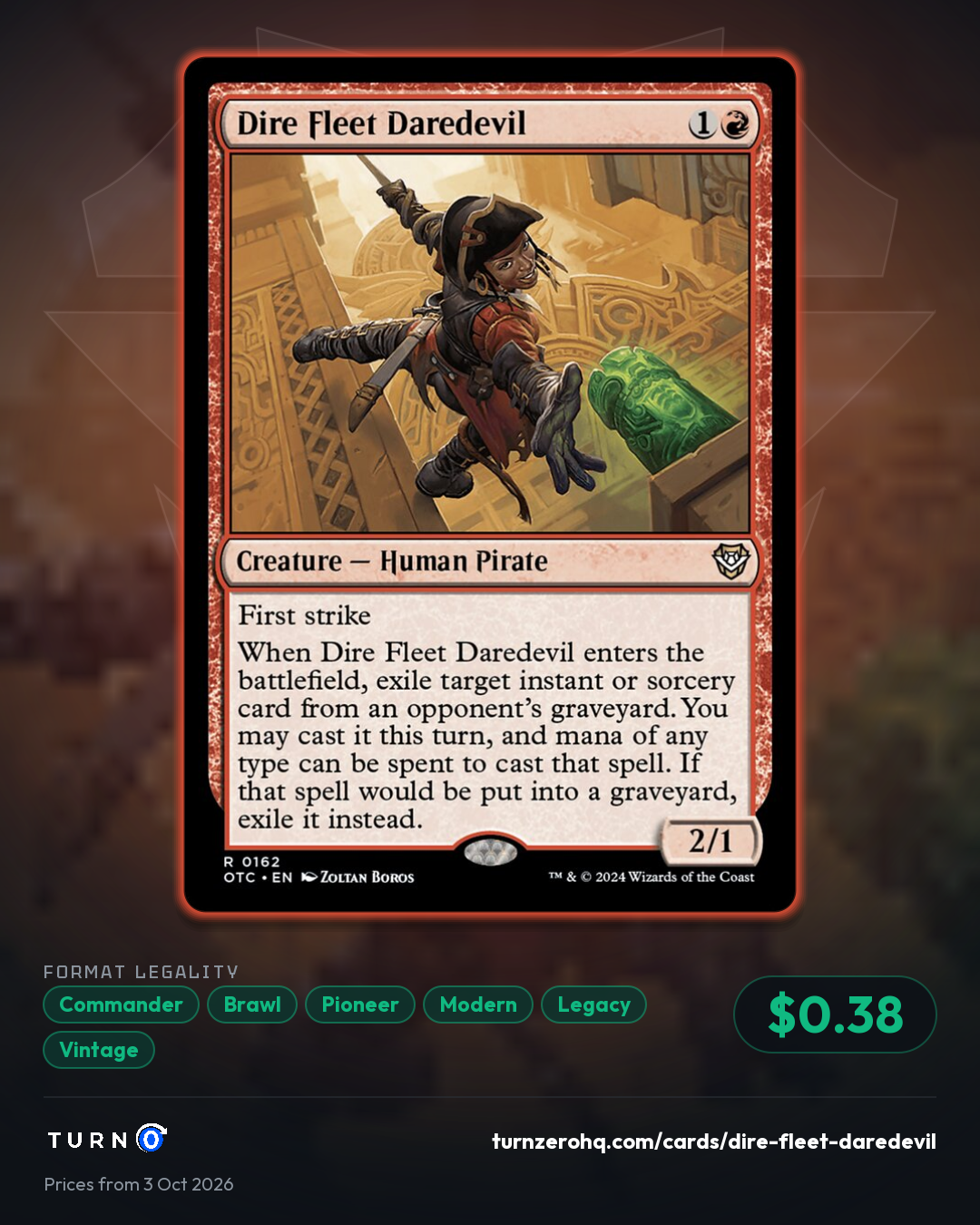 Shareable picture of Dire Fleet Daredevil