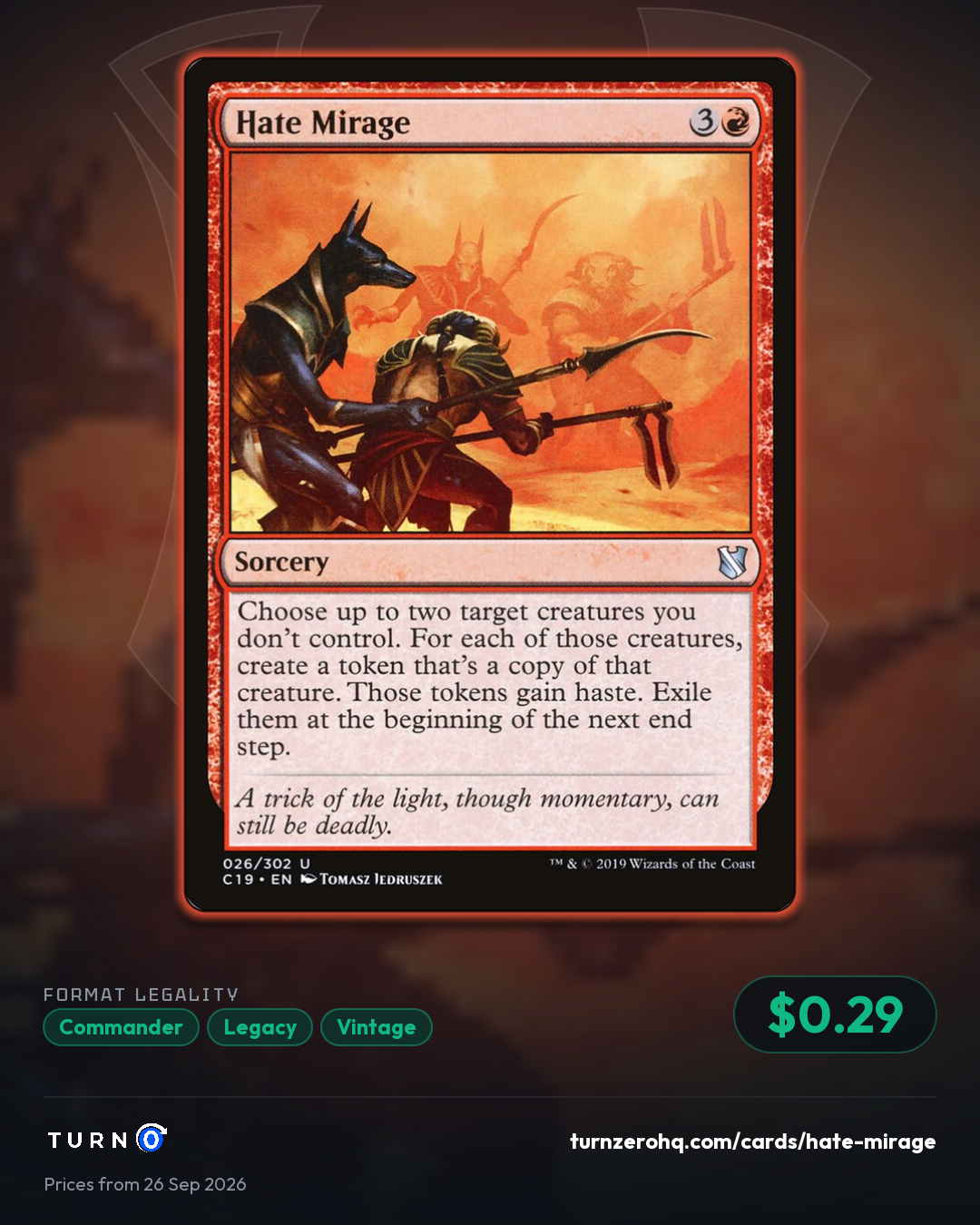 Shareable picture of Hate Mirage